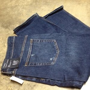 GAP Denim Jeans Cheeky Straight High Rise Sz 34